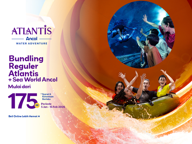 Seharian Main di Atlantis dan Sea World Ancol Mulai dari 175rb!